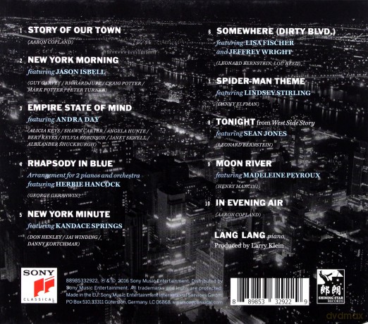 Lang Lang: New York Rhapsody [CD]