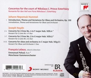 Francois Leleux: Prince Esterházy Concertos [CD]