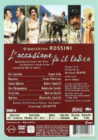 Euroarts - Rossini: L'occasione Fa Il Ladro [DVD]