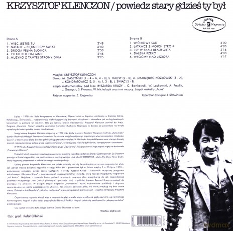 Krzysztof Klenczon: Powiedz Stary Gdzieś Ty Był [Winyl]
