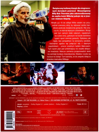 Zły Mikołaj 2 (booklet) [DVD]