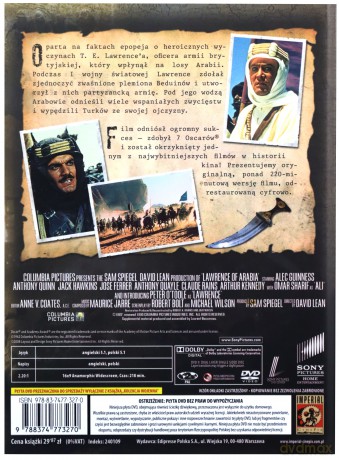 Lawrence z Arabii (The Best Of... Filmy Wojenne 17) (booklet) [DVD] 