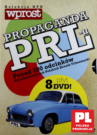 Propaganda PRL-u (Ponad 200 odcinków Najzabawniejszych Polskich Kronik Filmowych) [BOX] [8DVD]