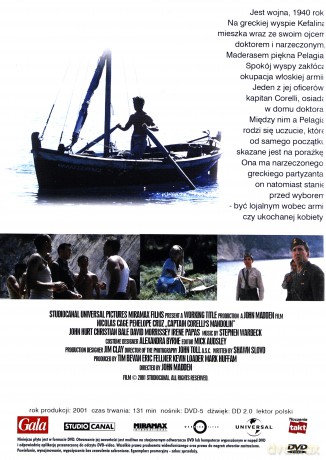 Kapitan Corelli [DVD]