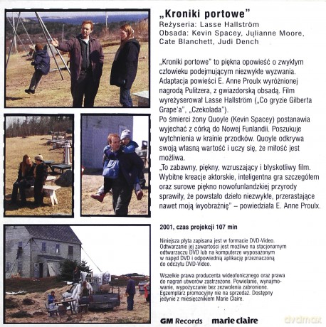 Kroniki portowe  (wydanie kopertowe, gazetowe) [DVD]