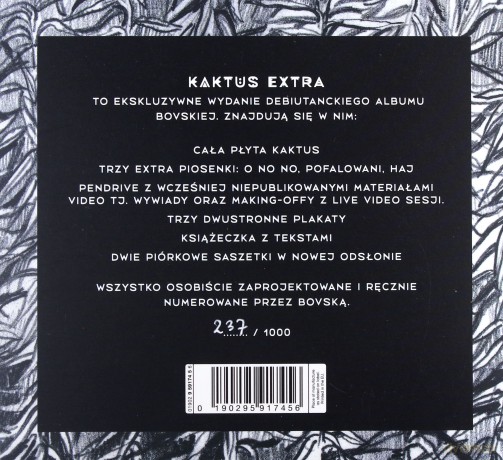 Bovska: Kaktus Extra [CD]