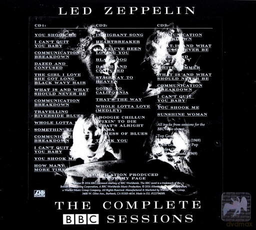 Led Zeppelin: The Original BBC Sessions [3CD]