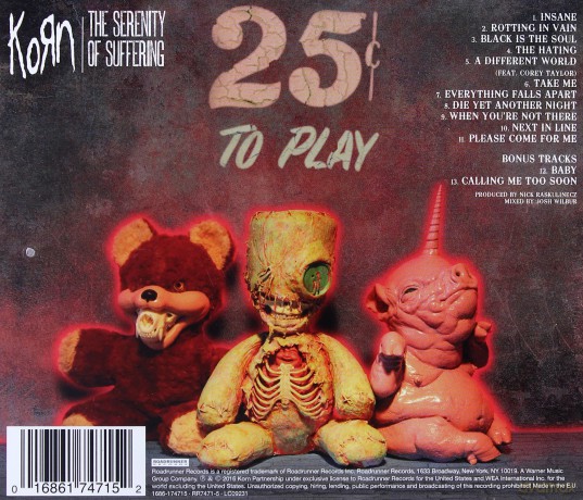 Korn: The Serenity In Suffering (Deluxe Edition) [CD]