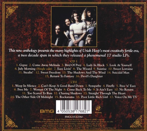 Uriah Heep: Your Turn To Remember: The Definitive Anthology 1970-1990 [2CD]