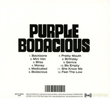Purple: Bodacious (digipack) [CD]