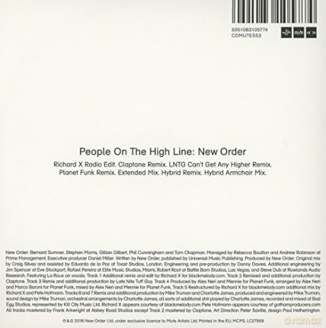 New Order: People On The High Line [CD]