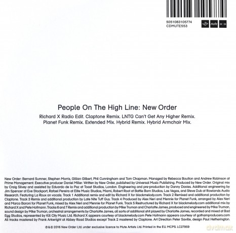 New Order: People On The High Line [CD]