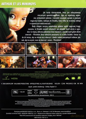Artur i Minimki (booklet) [DVD]