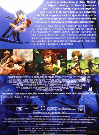 Artur i zemsta Maltazara (booklet) [DVD]