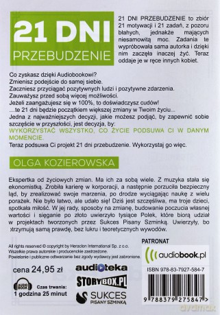 21 Dni Przebudzenie - Olga Kozierowska [AUDIOBOOK]