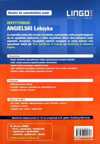 Angielski. Leksyka. Repetytorium - Anna Treger [KSIĄŻKA]