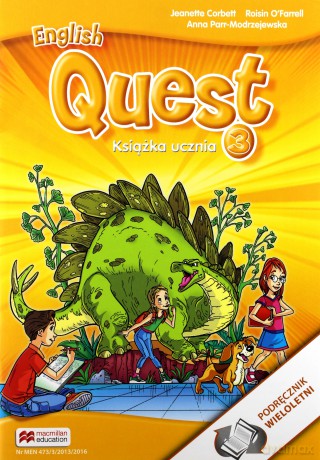 English Quest 3 podręcznik wieloletni [KSIĄŻKA]