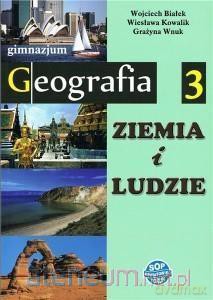 Geografia gimnazjum 3 Ziemia i ludzie podręcznik [KSIĄŻKA]