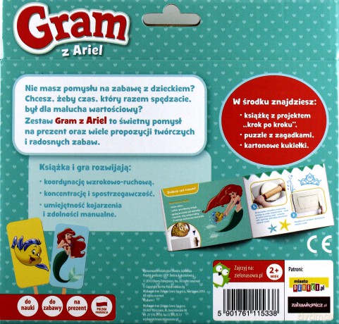 Gram z Disneyem. Ariel [KSIĄŻKA]
