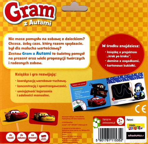Gram z Disneyem. Auta [KSIĄŻKA]