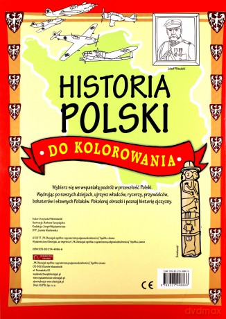 Historia Polski do kolorowania [KSIĄŻKA]