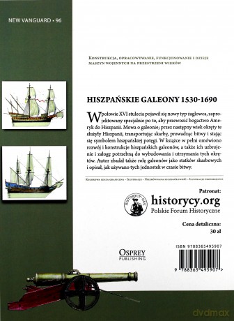Hiszpańskie galeony 1530-1690 - Angus Konstam [KSIĄŻKA]