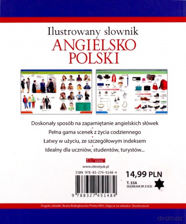 Ilustrowany słownik angielsko-polski - Tadeusz Woźniak [KSIĄŻKA]