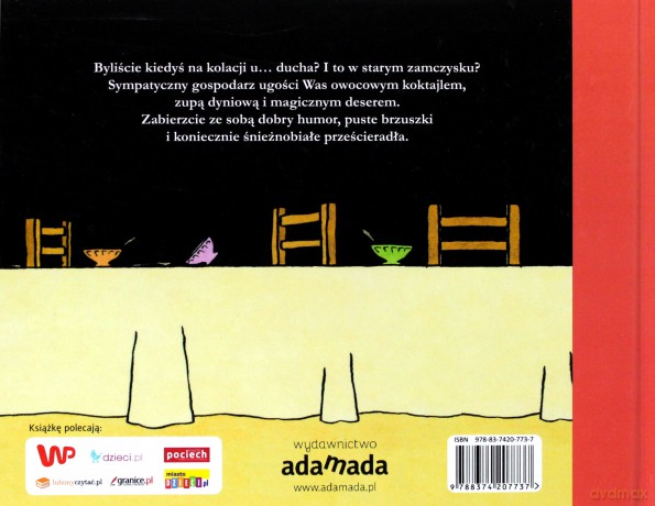 Kolacja z duchami - Tacques Duqvennoy [KSIĄŻKA]