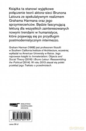 Książę sieci. Bruno Latour i metafizyka - Graham Harman [KSIĄŻKA]