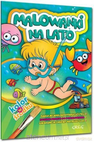 Malowanki na lato [KSIĄŻKA]