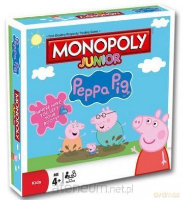 Monopoly Junior Peppa Pig [GRA PLANSZOWA]