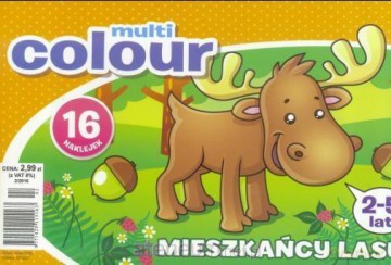 Multi colour 2 Mieszkańcy lasu [KSIĄŻKA]