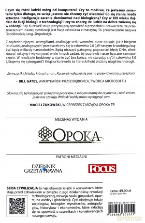 Nadchodzi osobliwość - Ray Kurzweil [KSIĄŻKA]
