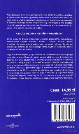 Nowa fala polskiego kryminału (Tom 31)Berlin Indigo -Z.Zbikowski [KSIĄŻKA]