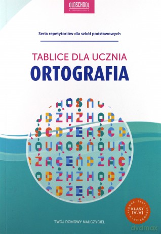 Ortografia. Tablice dla ucznia - Mariola Rokicka [KSIĄŻKA]