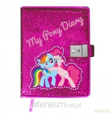 Pamiętnik zamykany z diamentami My Little Pony