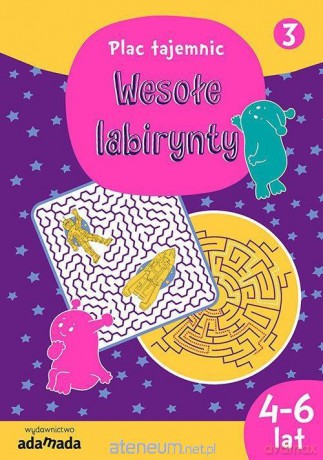 Plac tajemnic. Wesołe labirynty 3 - Aleksandra Golecka-Mazur [KSIĄŻKA]