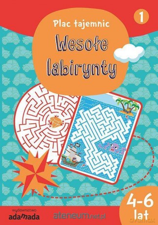 Plac tajemnic. Wesołe labirynty 1 - Aleksandra Golecka-Mazur [KSIĄŻKA]
