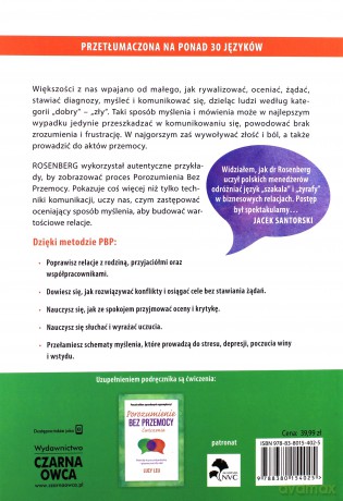 Porozumienie bez przemocy. O języku życia - Marshall B. Rosenberg [KSIĄŻKA]