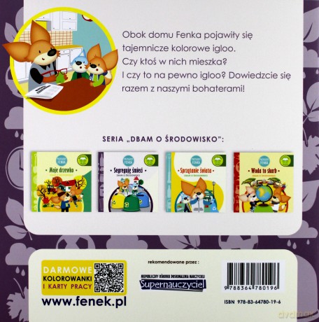 Przygody Fenka. Segreguję śmieci - Magdalena Gruca, Ewa Zontek [KSIĄŻKA]