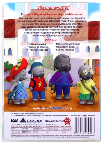 Przygody Słoniczki Elli. Nieznana wyspa [DVD]