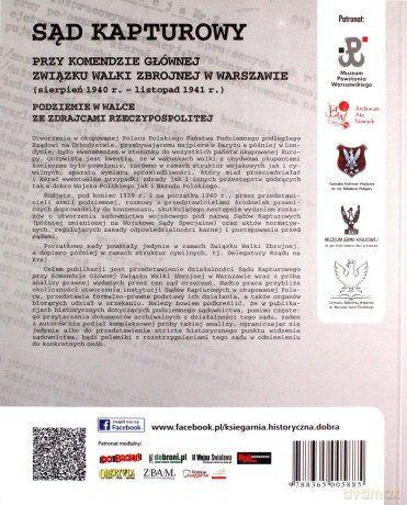 Sąd Kapturowy przy Komendzie Głównej Związku - Bartosz Szyprowski [KSIĄŻKA]