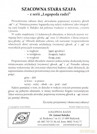 Szacowna stara szafa - Antoni Balejko [KSIĄŻKA]