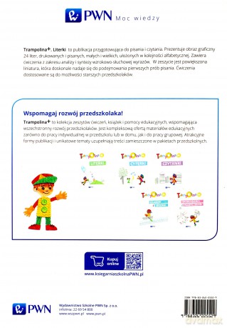 Trampolina + Literki - Magdalena Anna Zbąska [KSIĄŻKA]