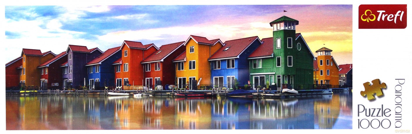 TREFL 1000 el. Panorama - Groningen Holandia [PUZZLE]