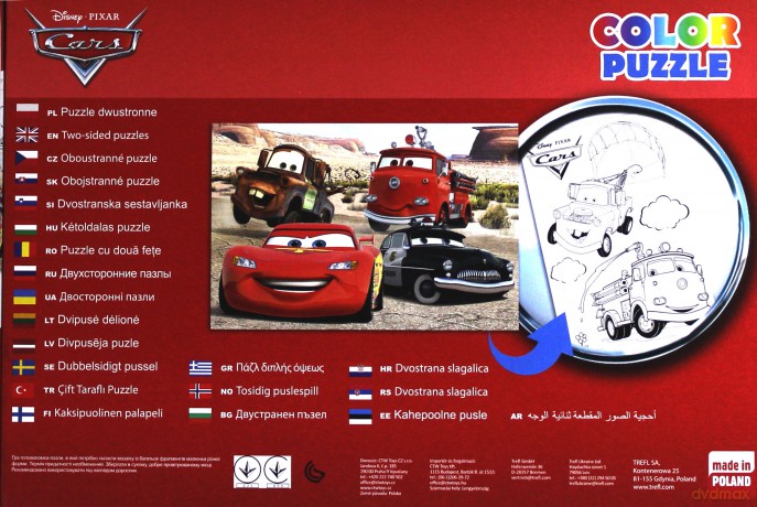 TREFL Color Autka na pustyni [PUZZLE]
