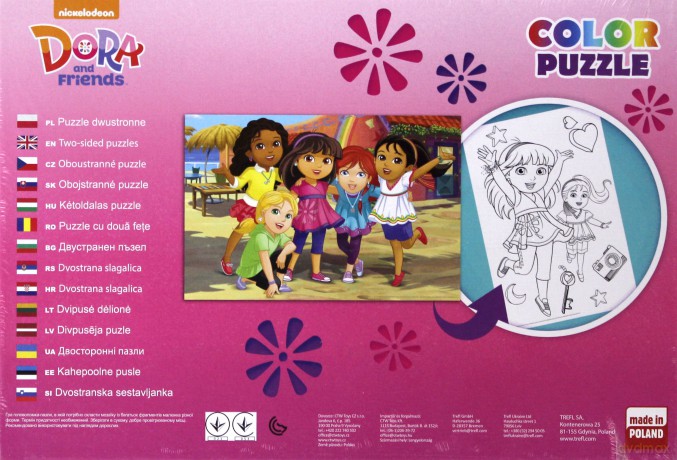 TREFL Color Dora i przyjaciele [PUZZLE]