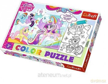 TREFL Color Kucyki Pony w swojej krainie [PUZZLE]