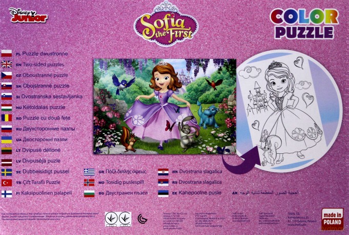TREFL Color Sofia wśród drzew Jej Wysokość Zosia [PUZZLE]
