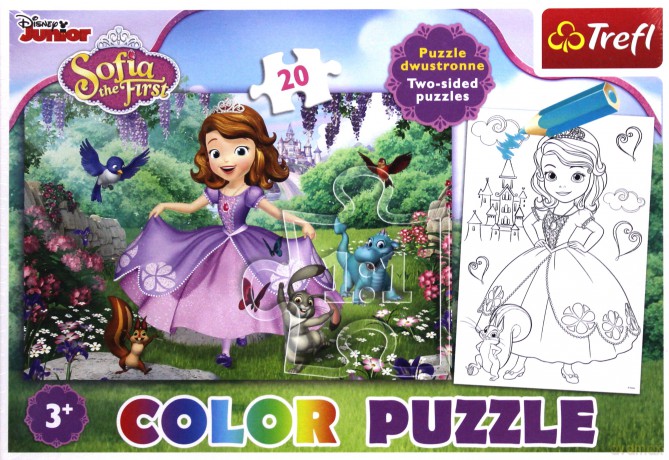 TREFL Color Sofia wśród drzew Jej Wysokość Zosia [PUZZLE]